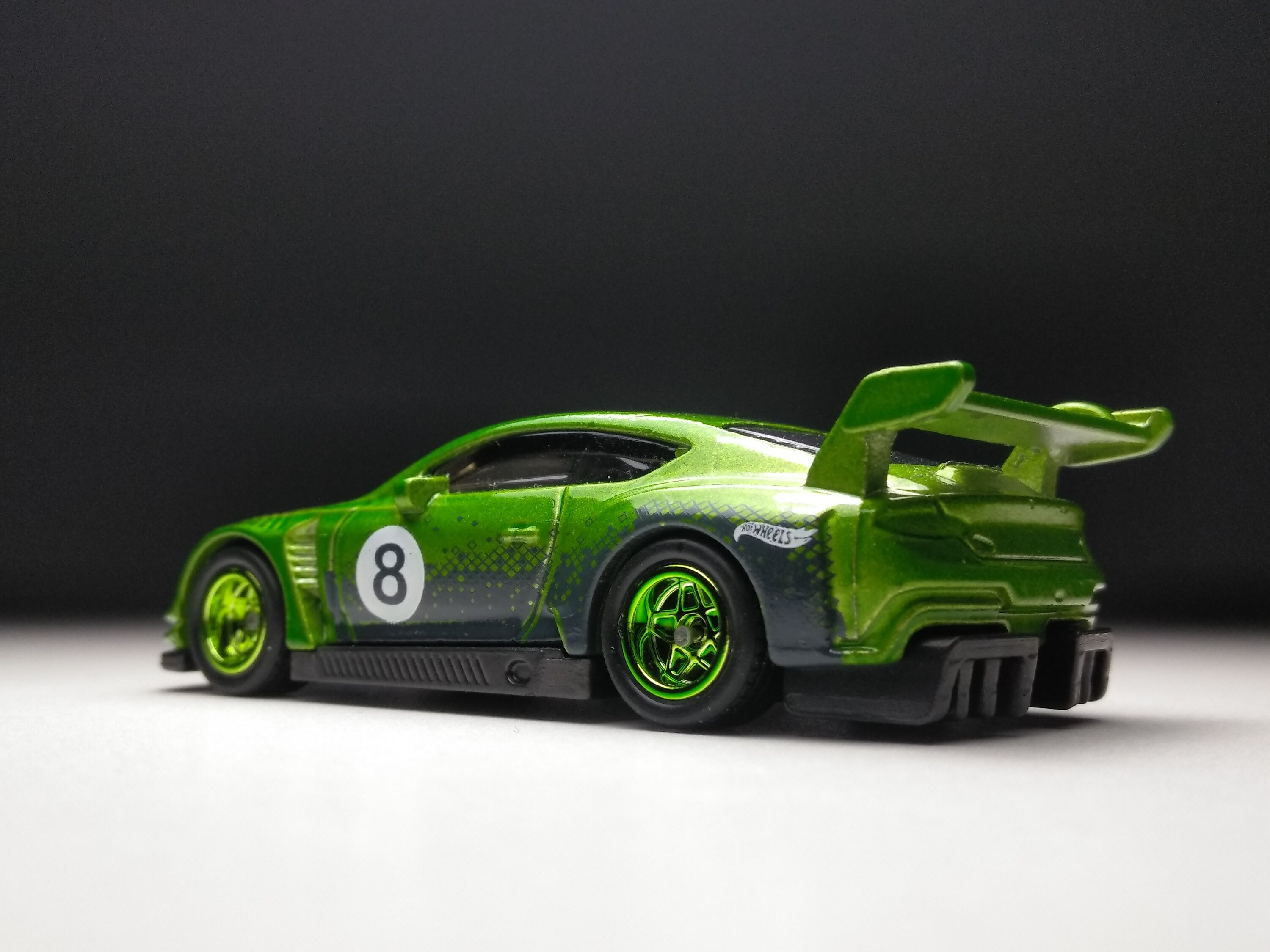 Hot Wheels Bentley Continental GT3 Race Car Green scale 1/64 Etsy