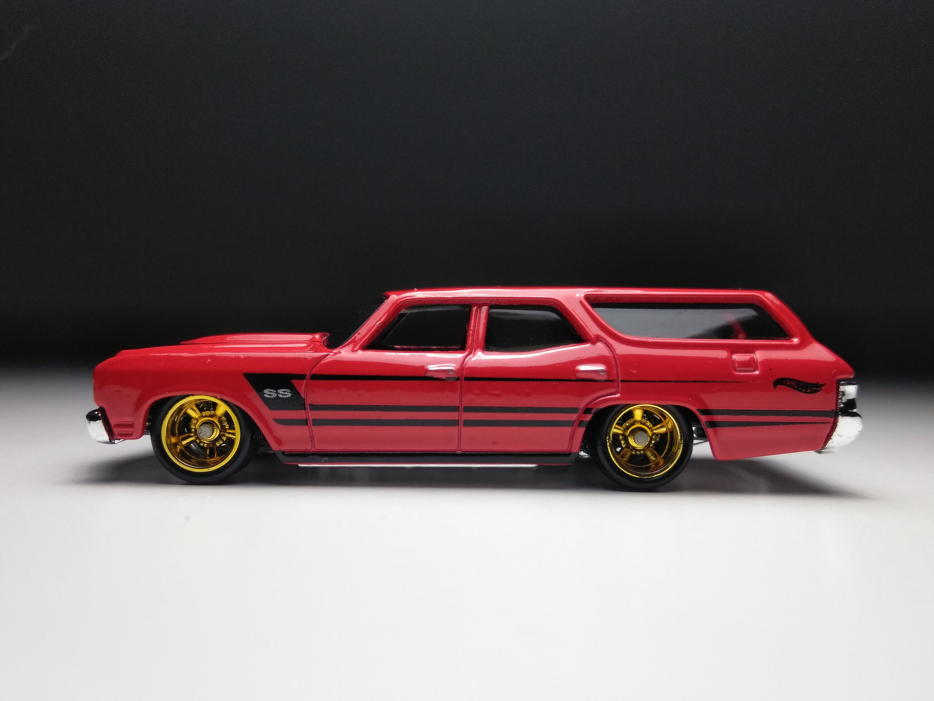 1970 CHEVELLE SS WAGON Hot Wheels (custom Real Rubber Tires