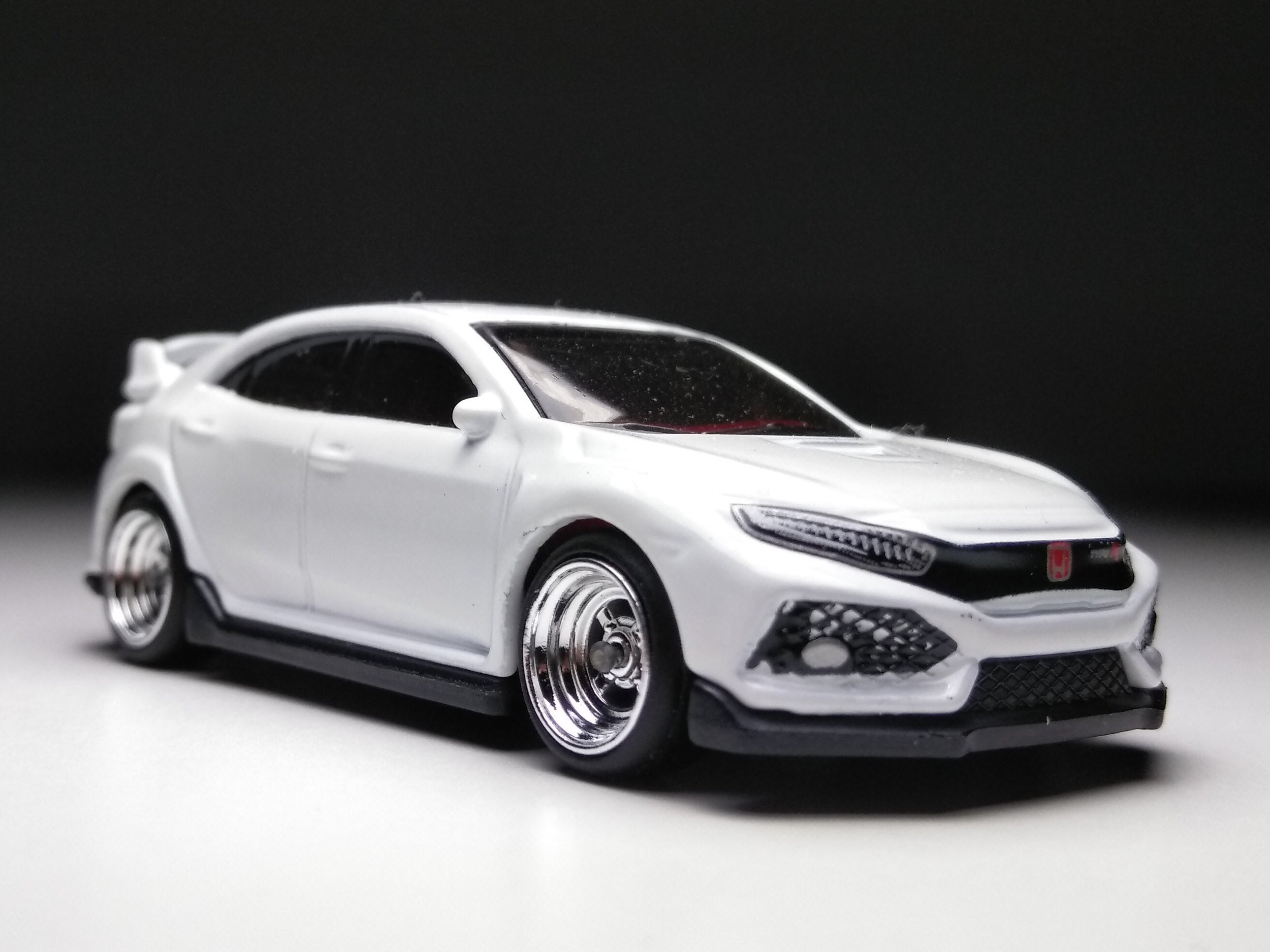 Honda Civic Type R Hot Wheels (custom Real Rubber Tires) - Etsy