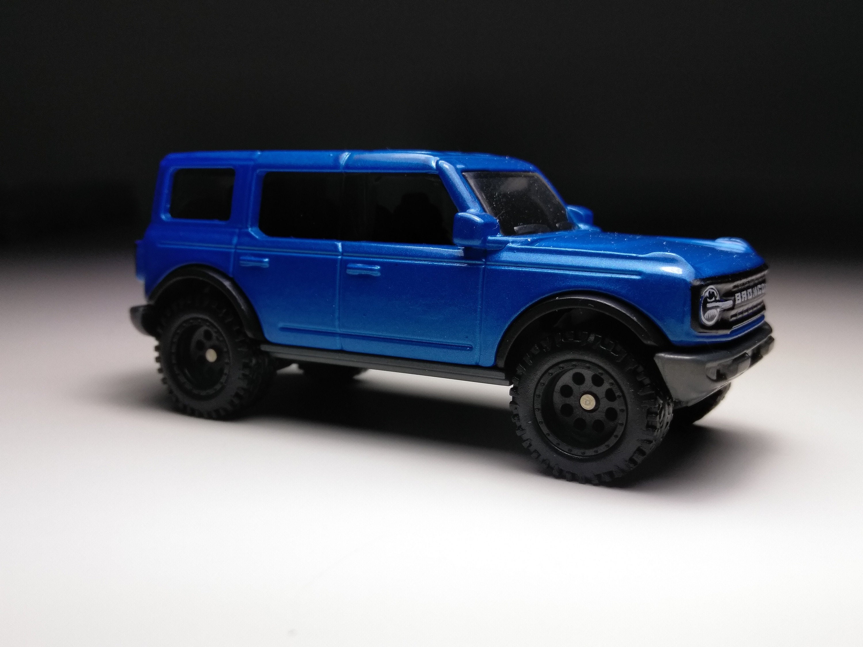 Ford Bronco Matchbox custom Real Rubber Tires