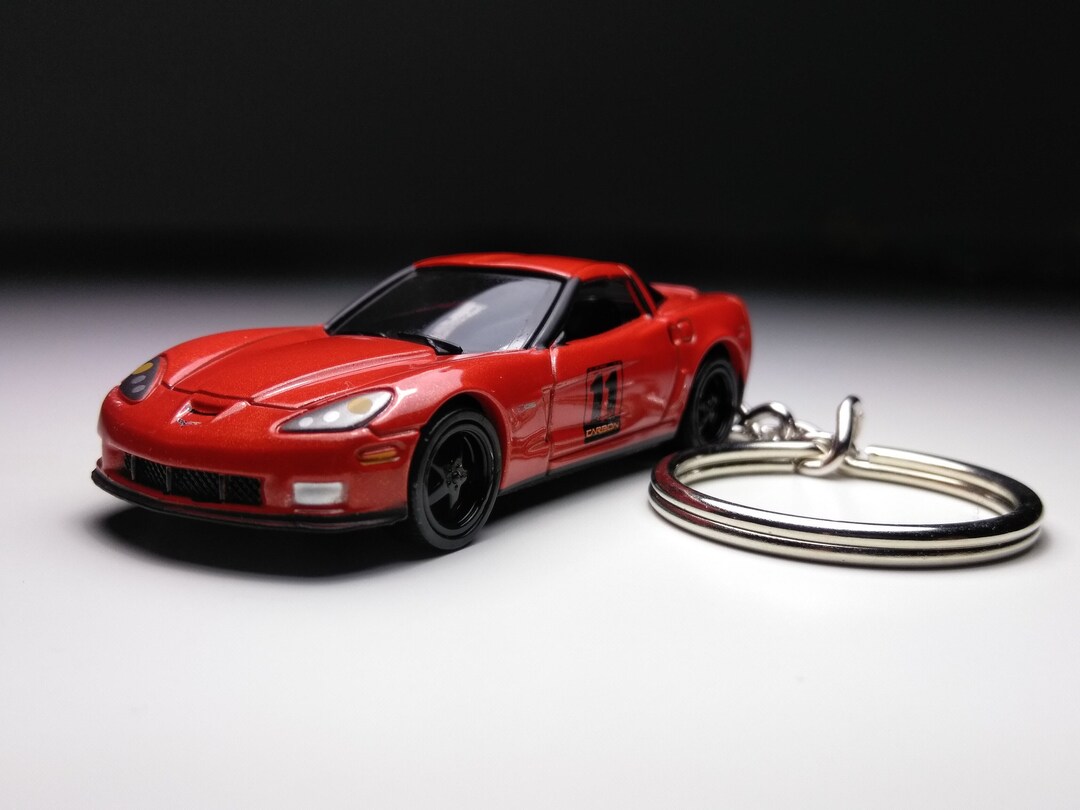 Corvette Z06 Keychain Etsy