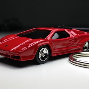 Lamborghini Countach Keychain