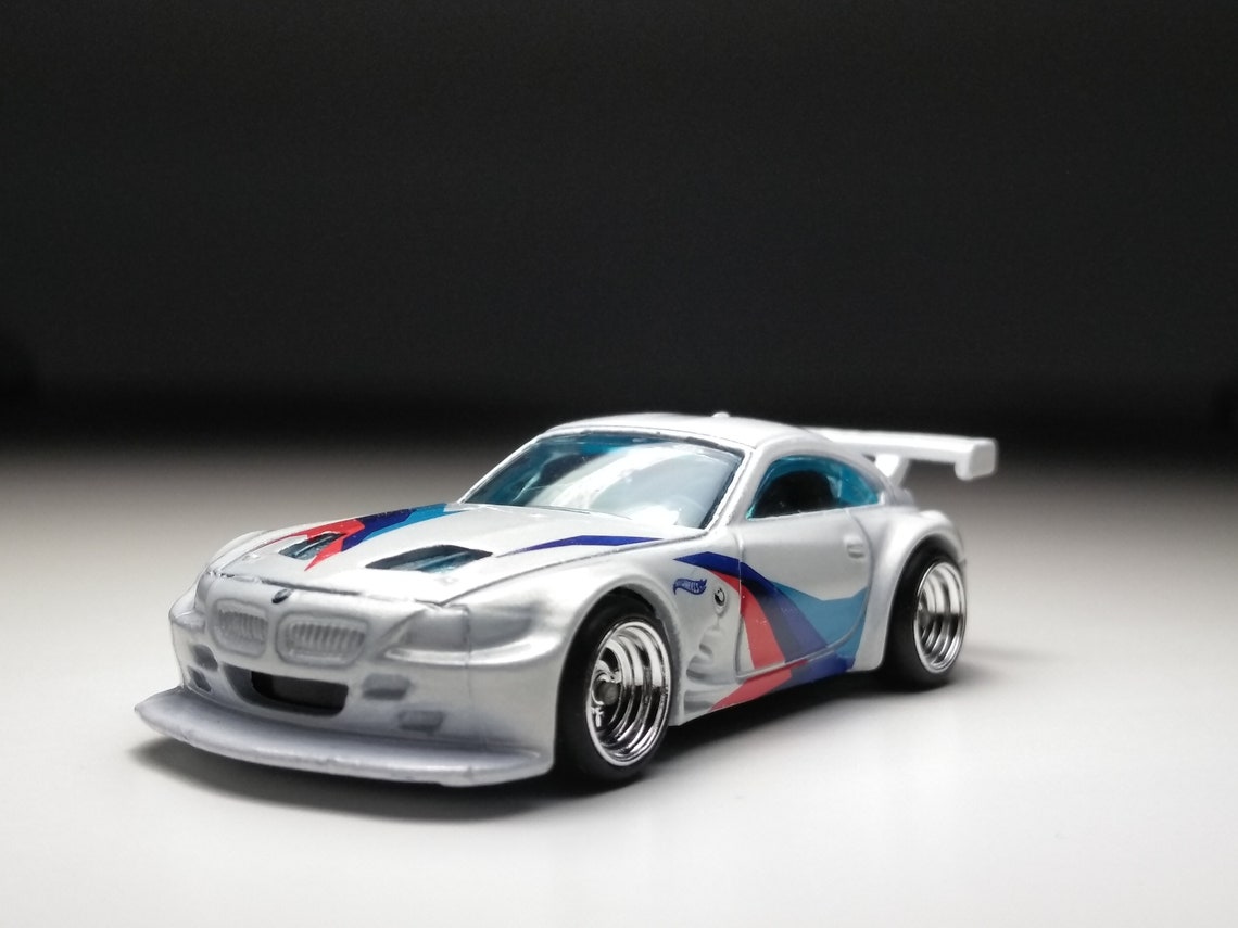 BMW Z4 M Motorsport Hot wheels Custom Real Rubber tires Etsy