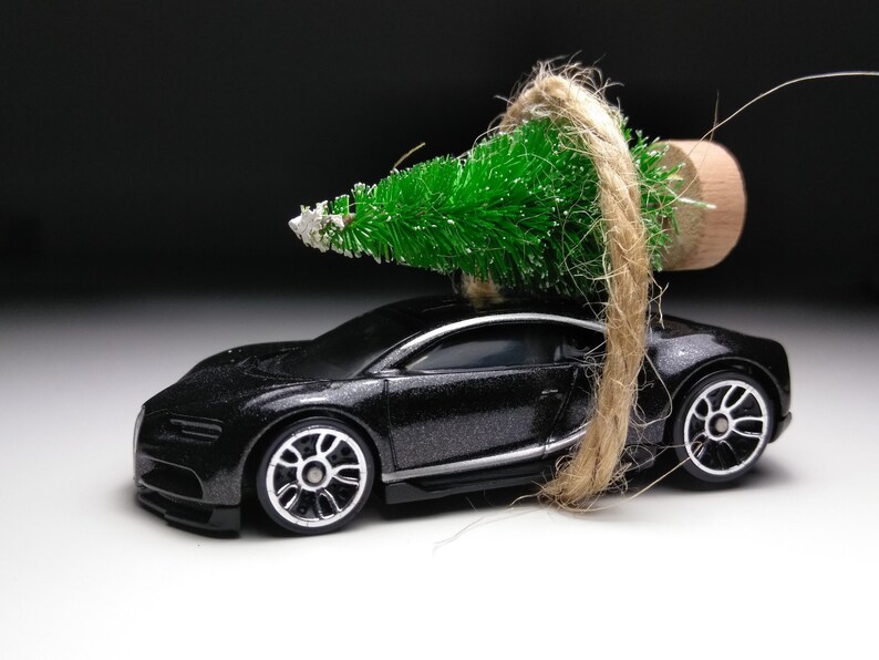 Bugatti 2022 Christmas Ornament Bugatti Chiron Carrying Christmas Tree Car Christmas Ornament | Etsy