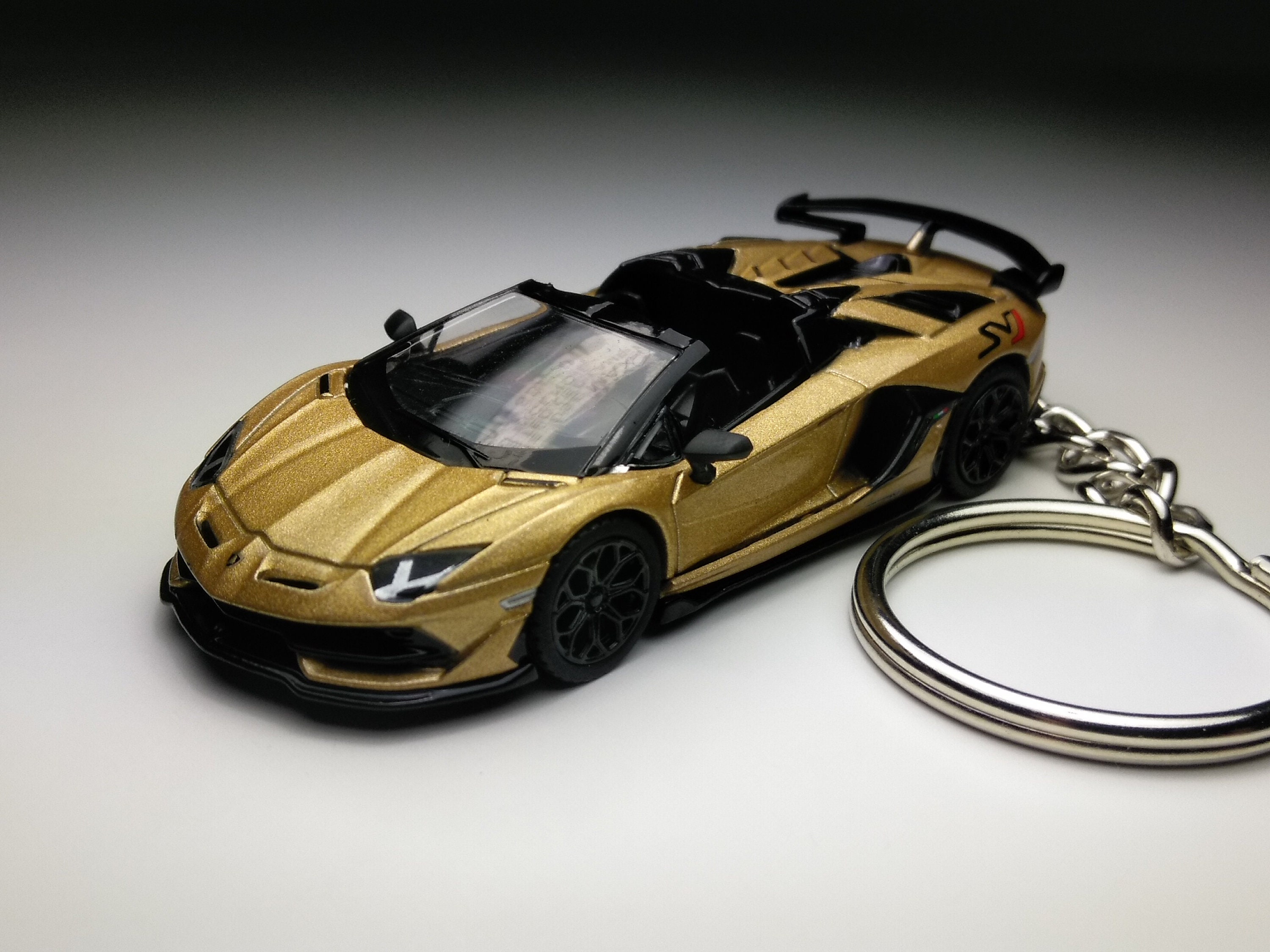 Lamborghini Aventador SVJ Keychain Etsy