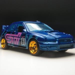 スバル インプレッサ WRX STI 1/64スケール（カスタムメイド） - Etsy 日本