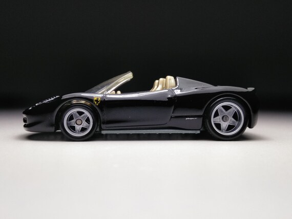 2013 HOT WHEELS HW CITY FERRARI 458 ITALIA BLACK 🔥 RARE | eBay
