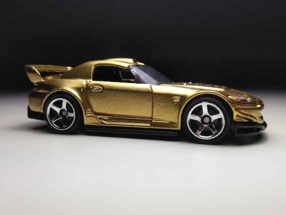 HONDA S2000 Gold Hot Wheels (custom Plastic Wheels) - Etsy