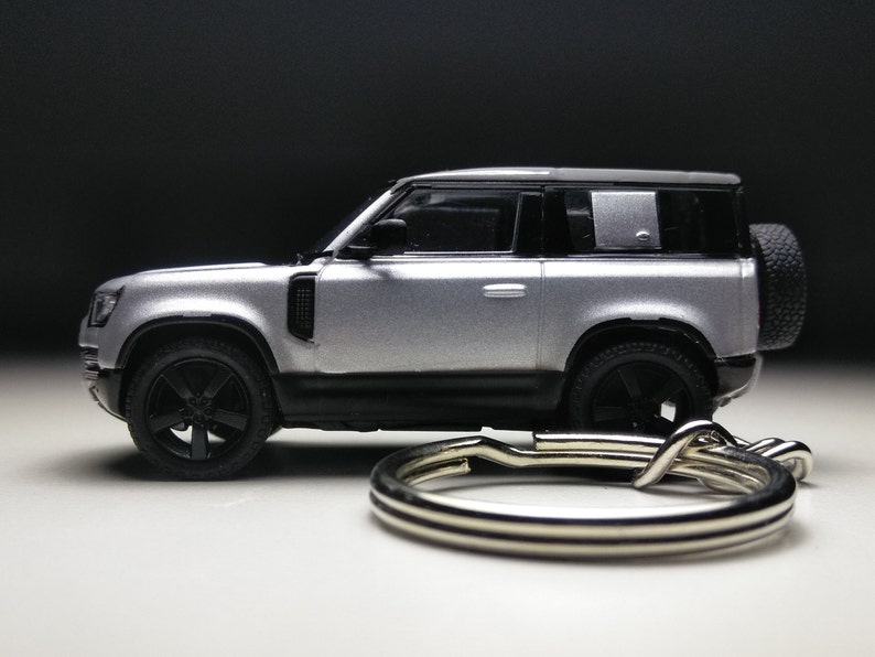 Range Rover Silver Key Chain Land Rover Defender Keychain Silver - Etsy