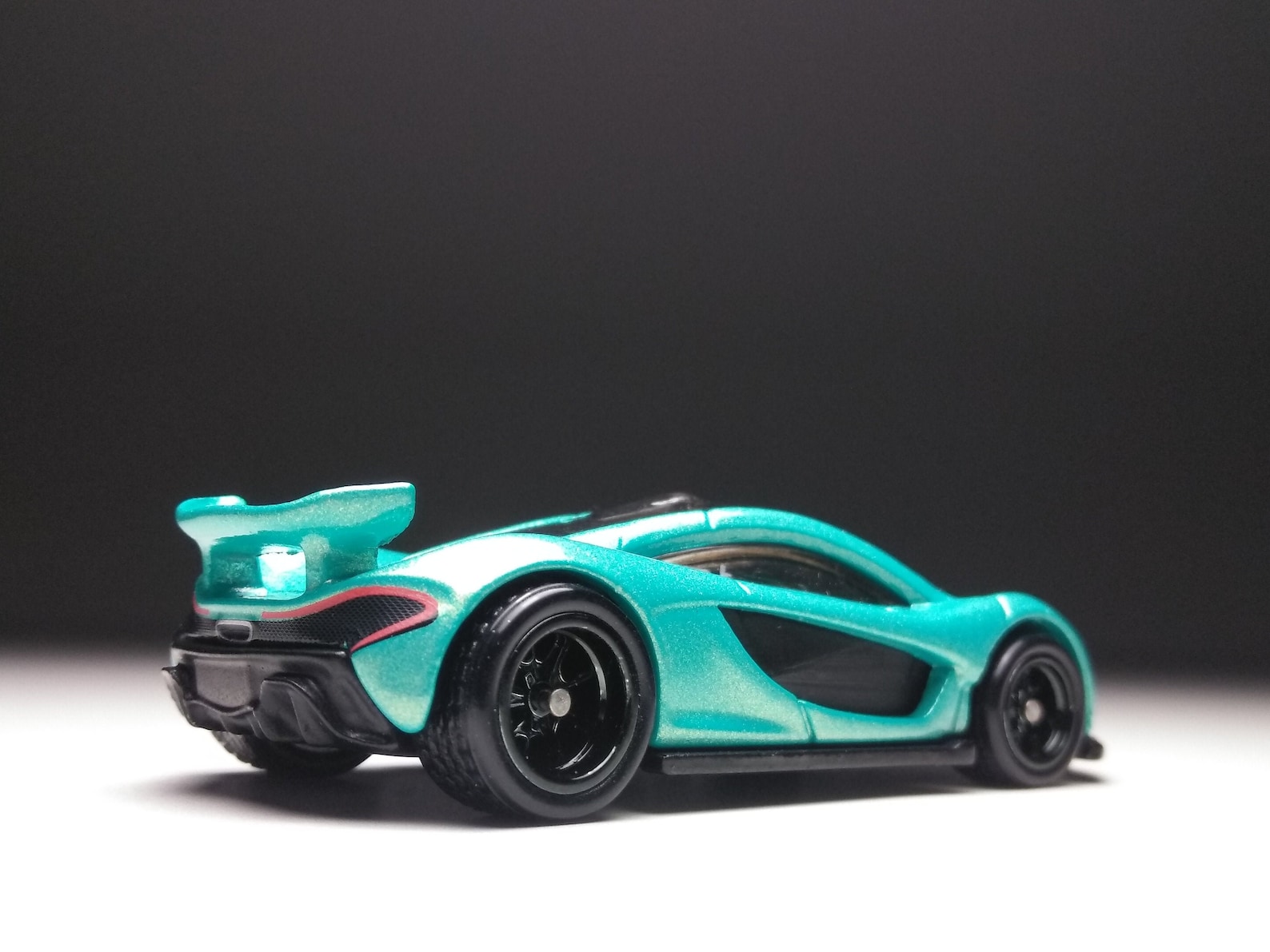 Hot wheels McLaren P1 Teal. Custom Real Rubber tires | Etsy