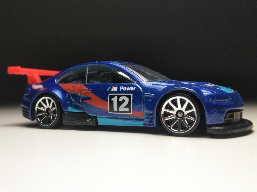 BMW M3 GT2 Hot Wheels (custom Plastic Wheels) - Etsy