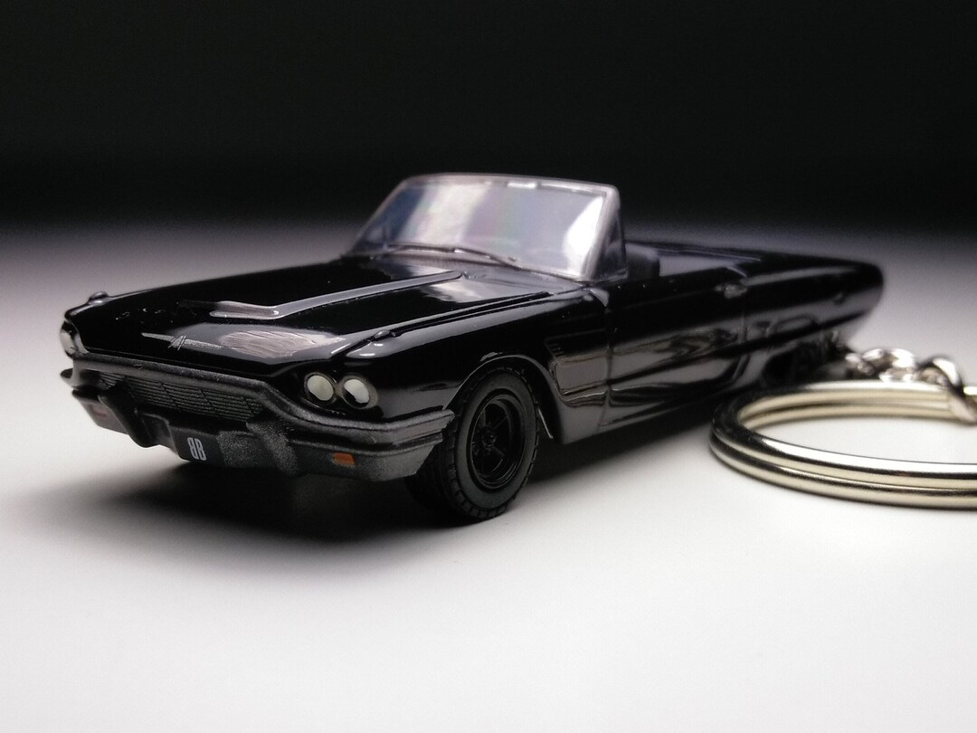 Ford Thunderbird Tear Drop Keychain (Chrome) - Foto 9