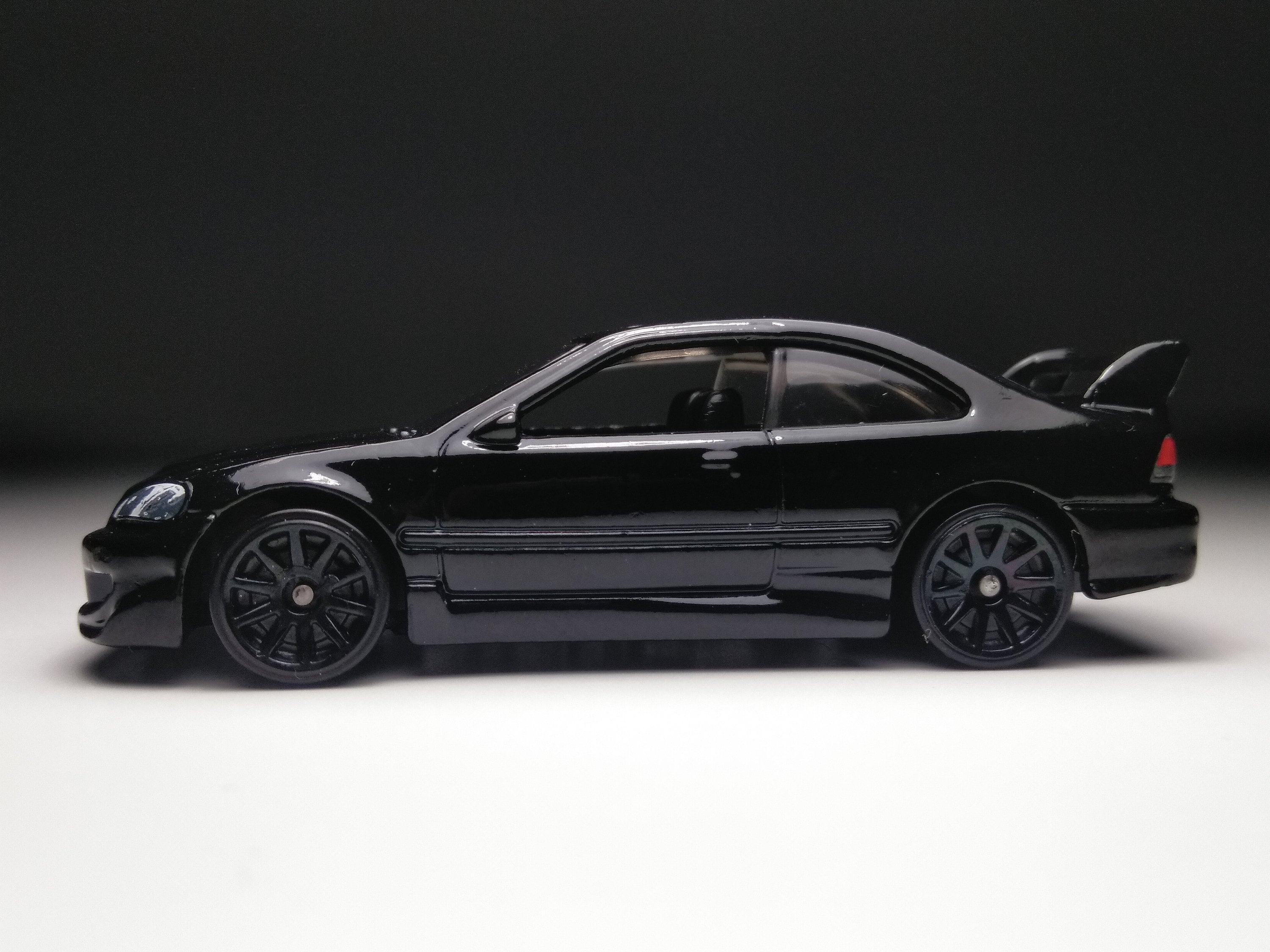 Honda Civic Si Hot Wheels custom Black Wheels Etsy