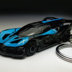 Bugatti Bolide Hot wheels Keychain