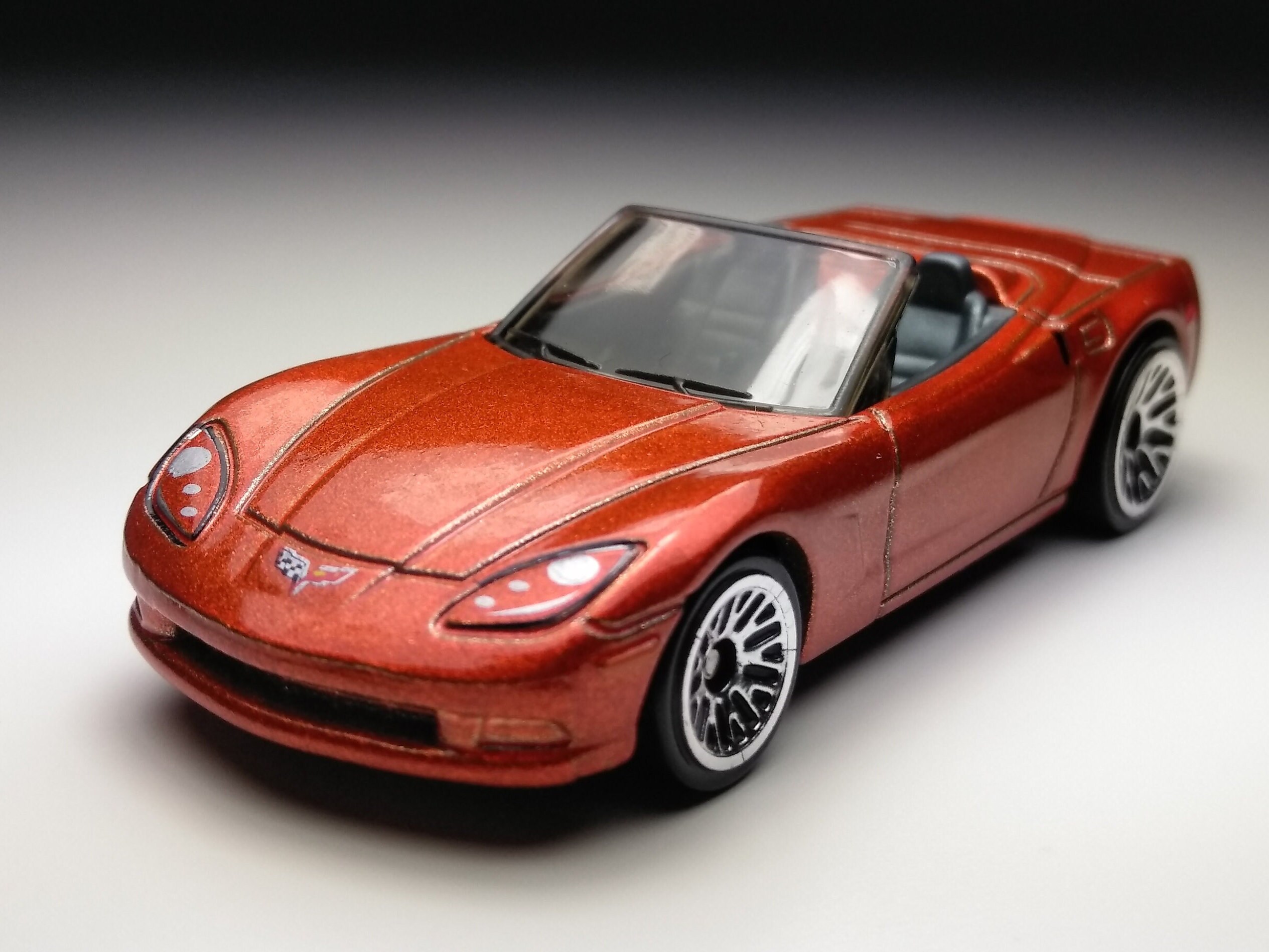 シボレー コルベット C6 ホットウィール（カスタムプラスチック