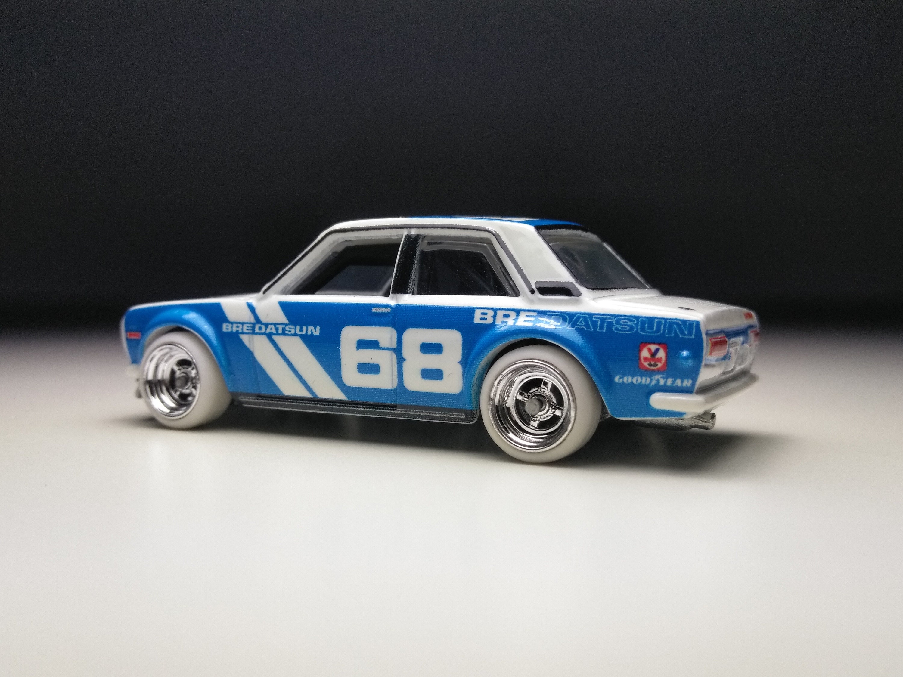 Datsun 510 Hot Wheels (custom Real Rubber Tires) - Etsy
