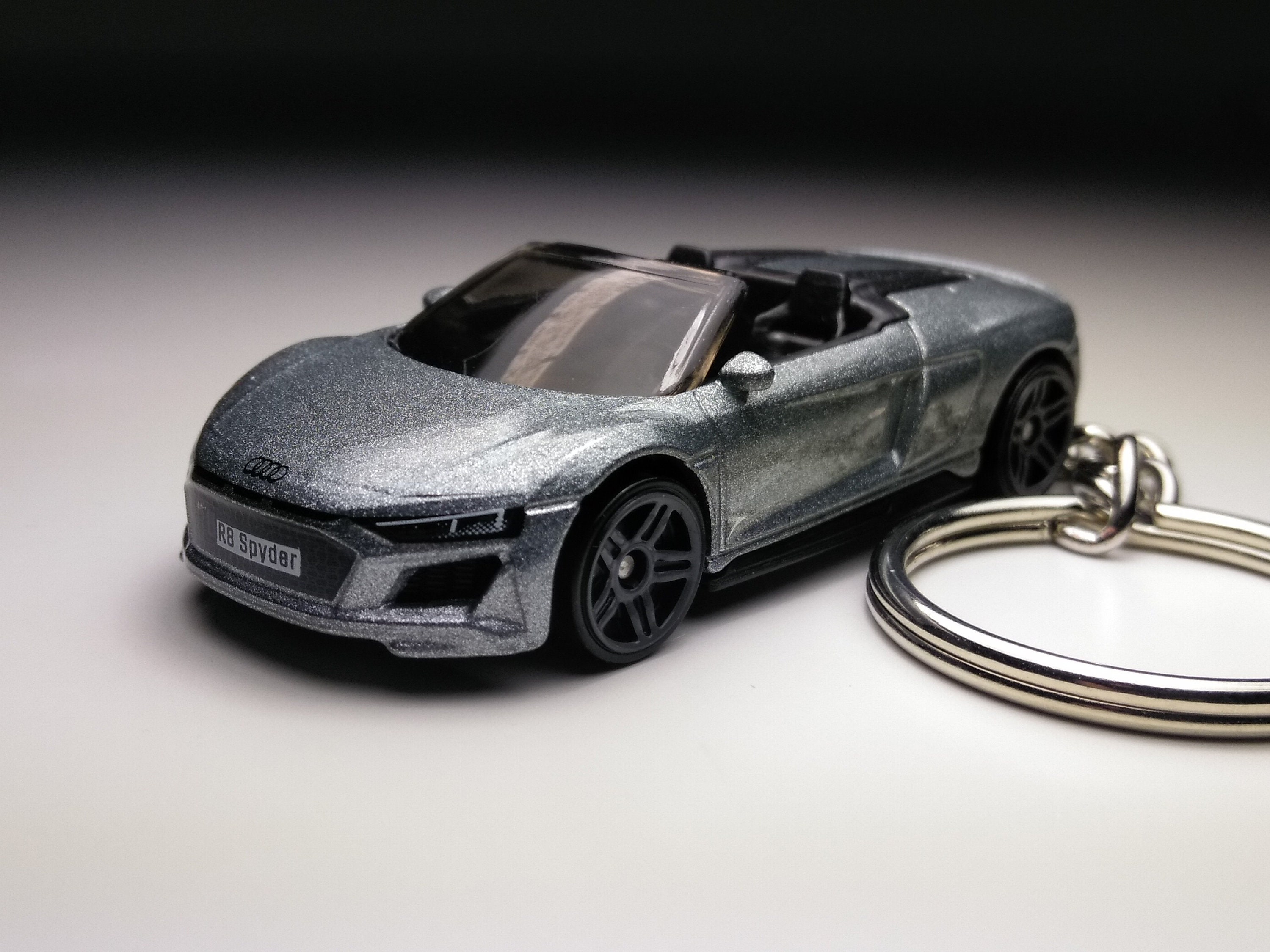 Audi R8 Hot Wheels Keychain - Etsy