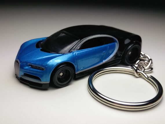 Bugatti Chiron Hot Wheels Keychain Etsy Finland