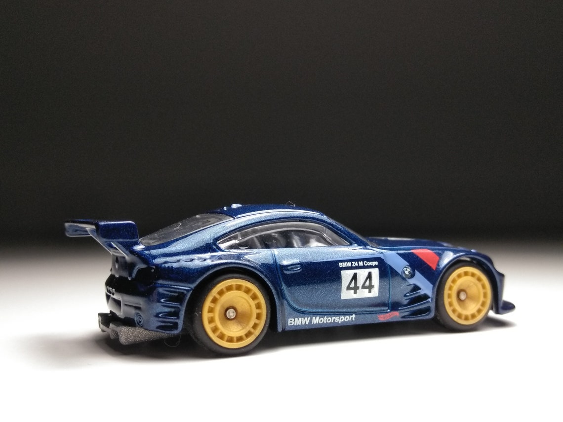 BMW Z4 M Motorsport Hot Wheels 1/64 Custom Real Rubber Etsy