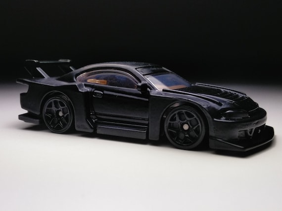 ホットウィールカスタム 日産 S15 シルビア シルエット☆深リム☆トミカ改造f ホットウィールカスタム 日産 S15 シルビア シルエット☆深リム