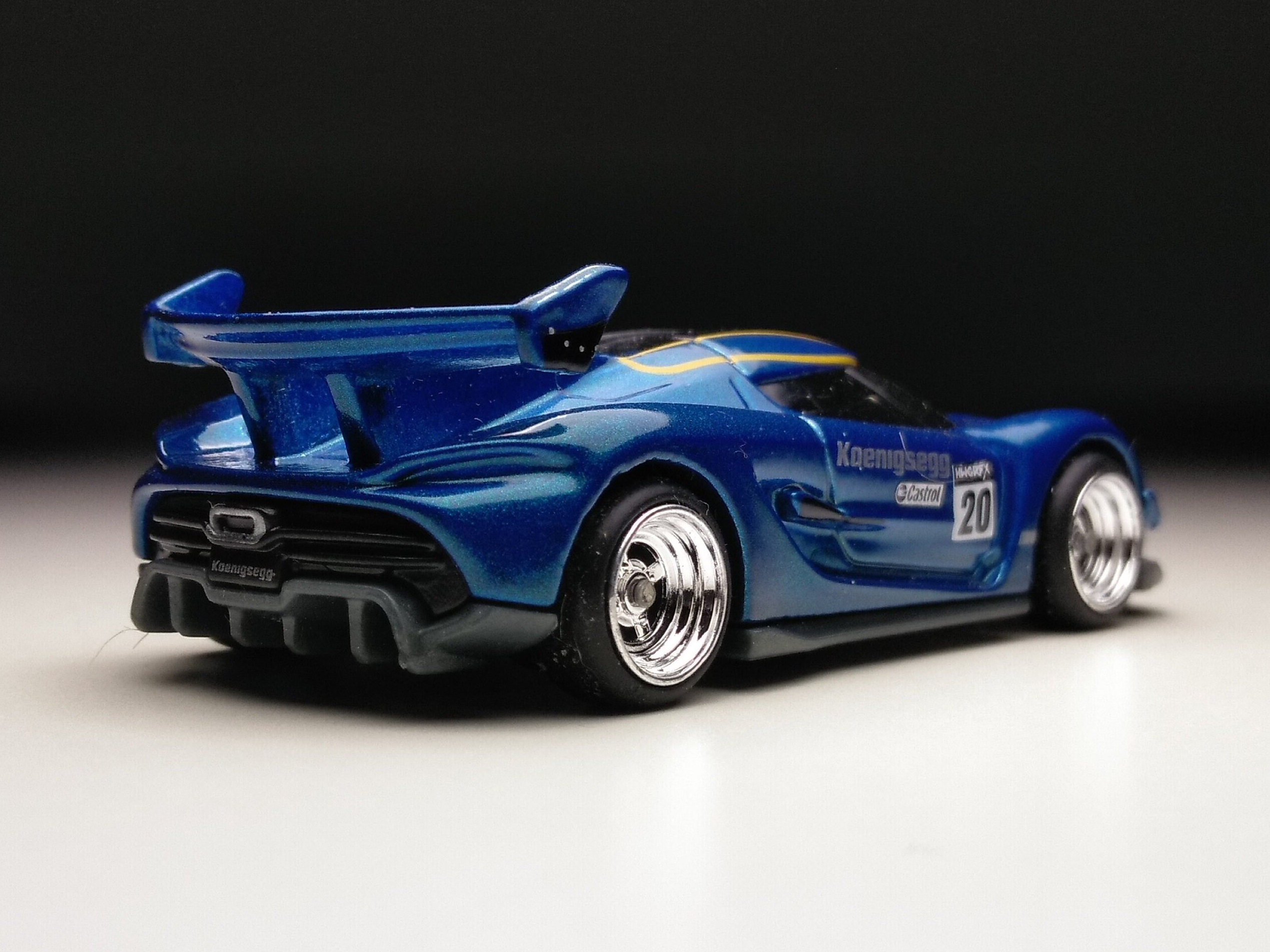 Koenigsegg Jesko Hot Wheels custom Real Rubber Tires Etsy