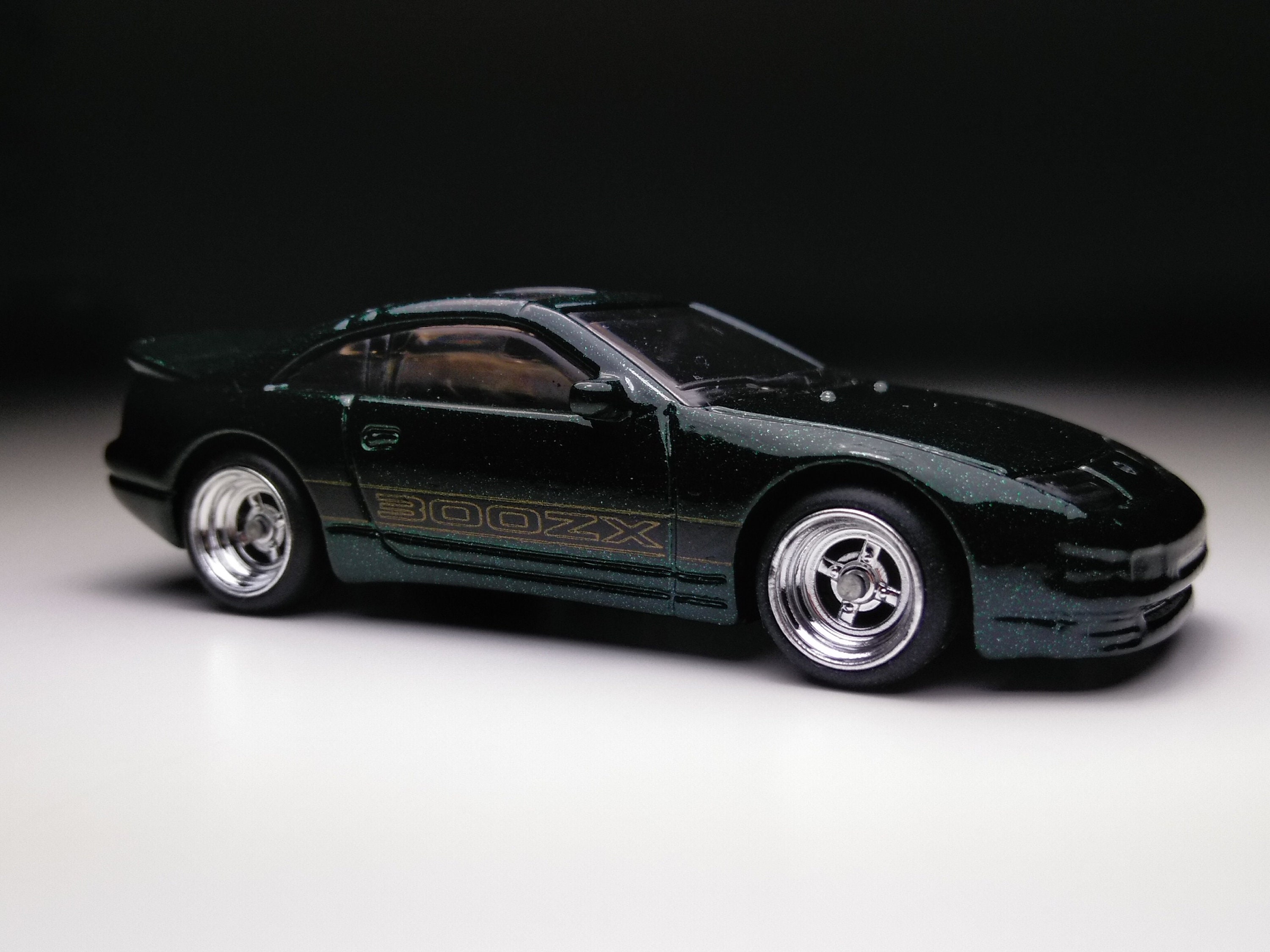Nissan 300ZX Green 1/64 Scale (custom Made) - Etsy