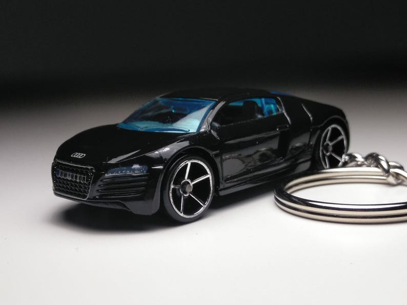 Audi R8 Hot Wheels Keychain - Etsy