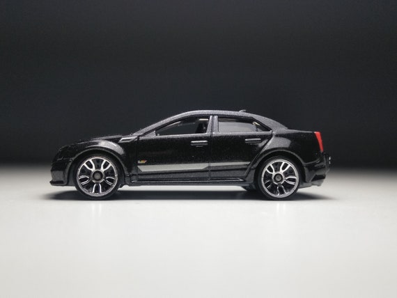 CADILLAC CTS-V Hot Wheels 1/64 Scale (custom Plastic Wheels
