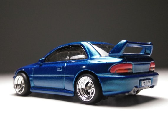 スバル インプレッサ WRX STI ホットウィール（カスタムリアルラバー