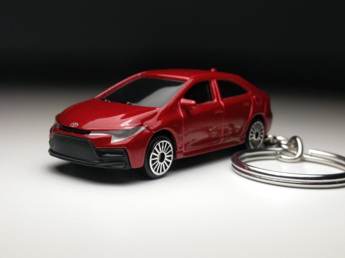 Toyota Corolla Keychain - Etsy