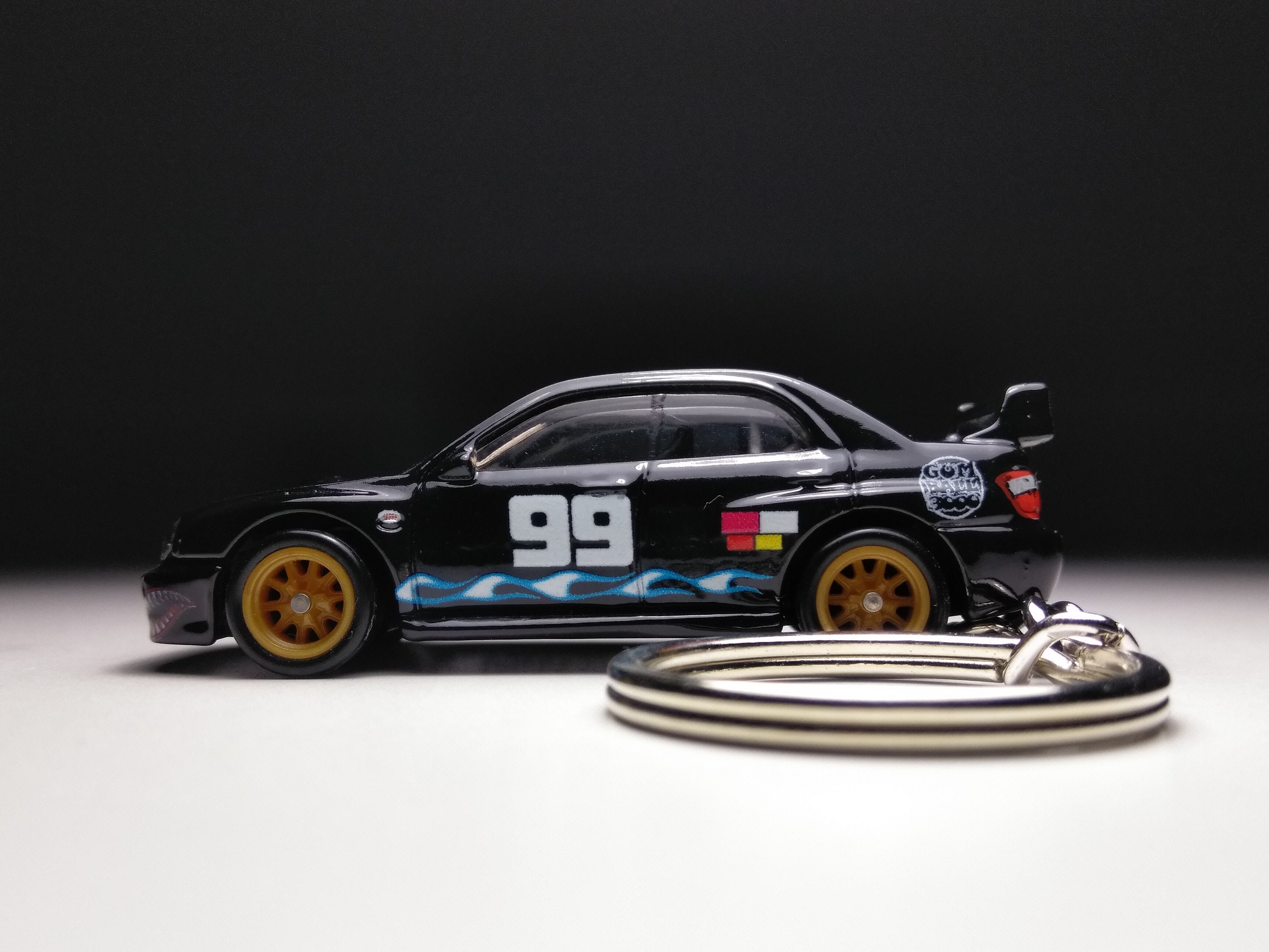 Subaru Impreza WRX STI Hot wheels Keychain