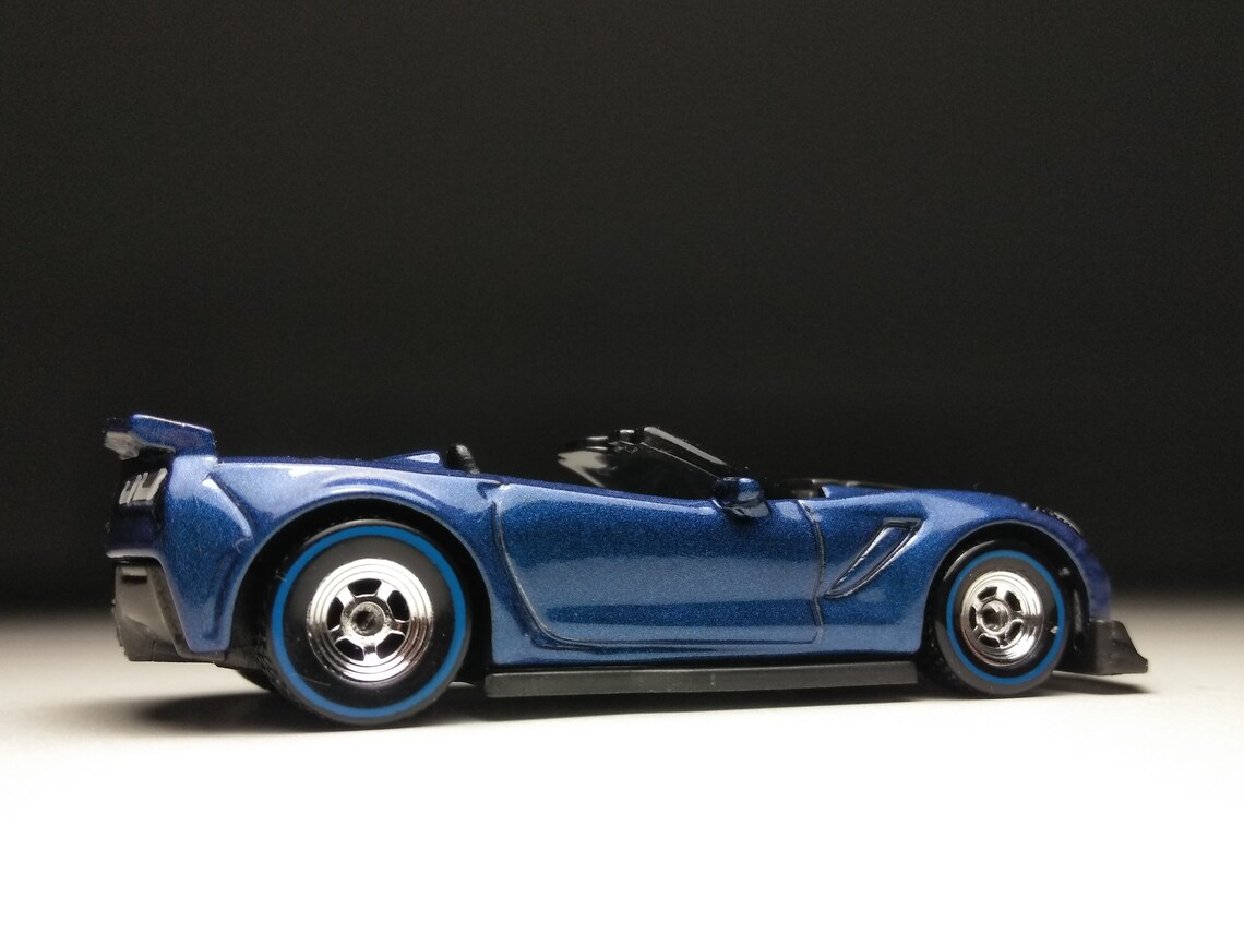 Hot Wheels '19 Corvette ZR1 Convertible Blue 2020 Etsy