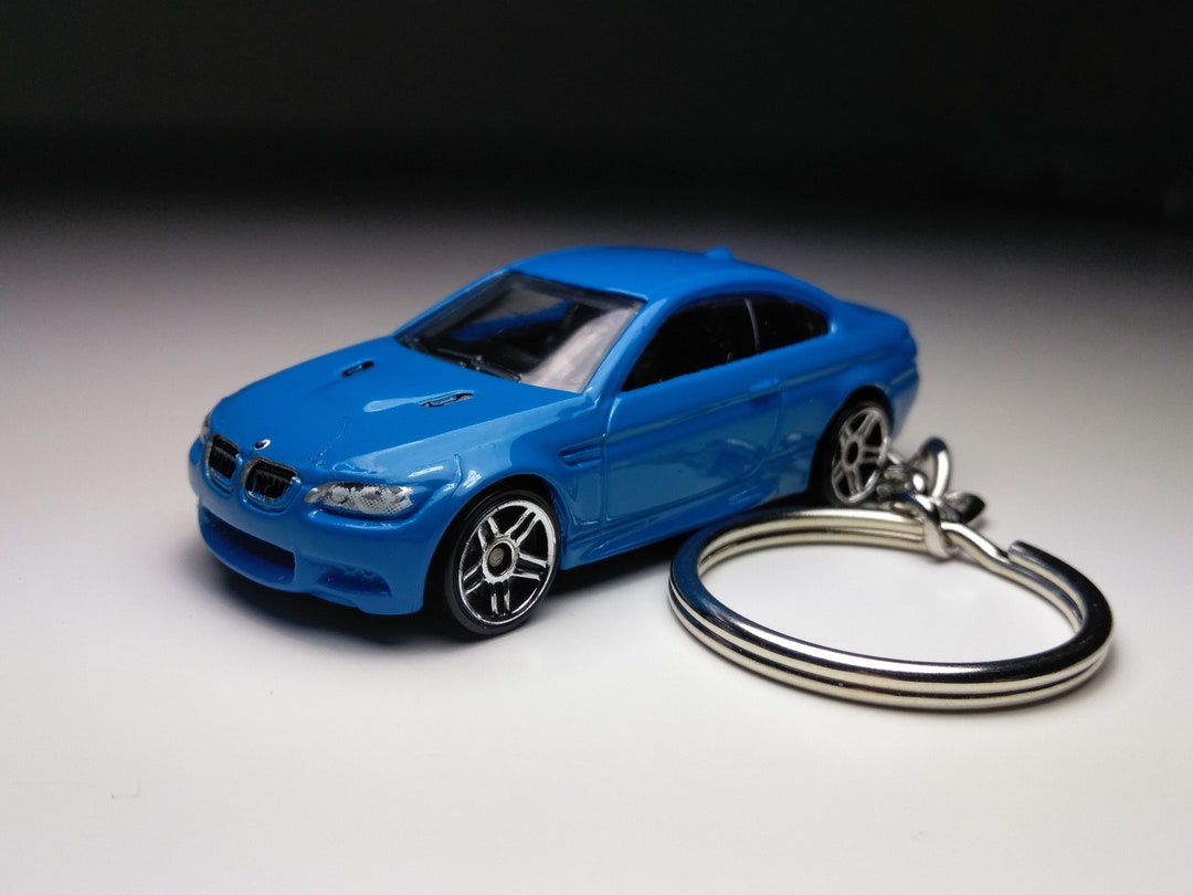 BMW M3 E92 Hot Wheels Keychain - Etsy