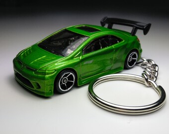 Honda Civic Si Hot wheels Keychain