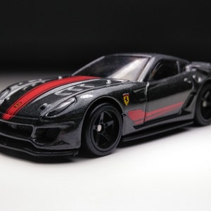 Ferrari 599XX Hot wheels (Custom real rubber tires)