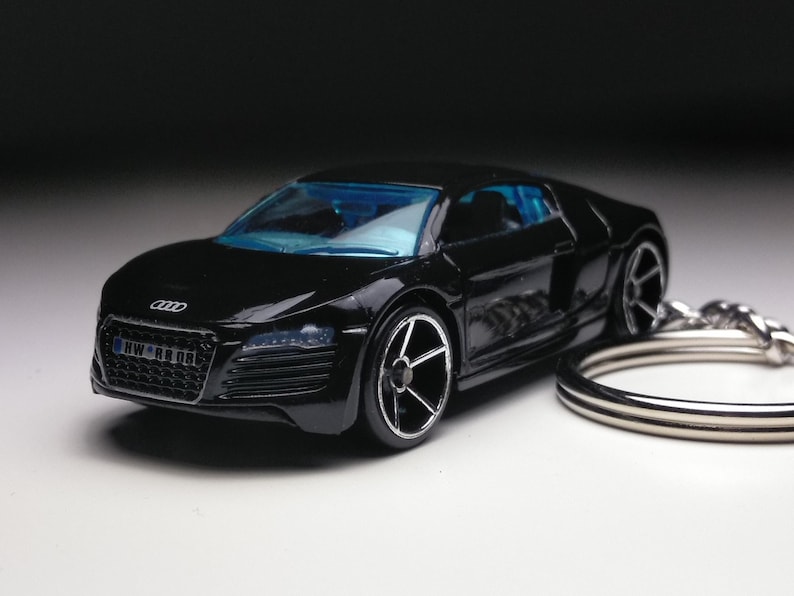 Audi R8 Hot Wheels Keychain - Etsy