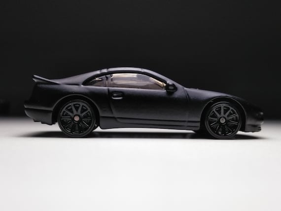 1985 NISSAN 300ZX TURBO BLACK 1:64 SCALE DIECAST COLLECTOR