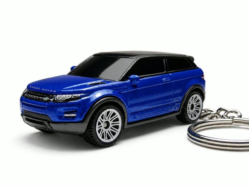 Range Rover Silver Key Chain Range Rover Evoque Keychain - Etsy