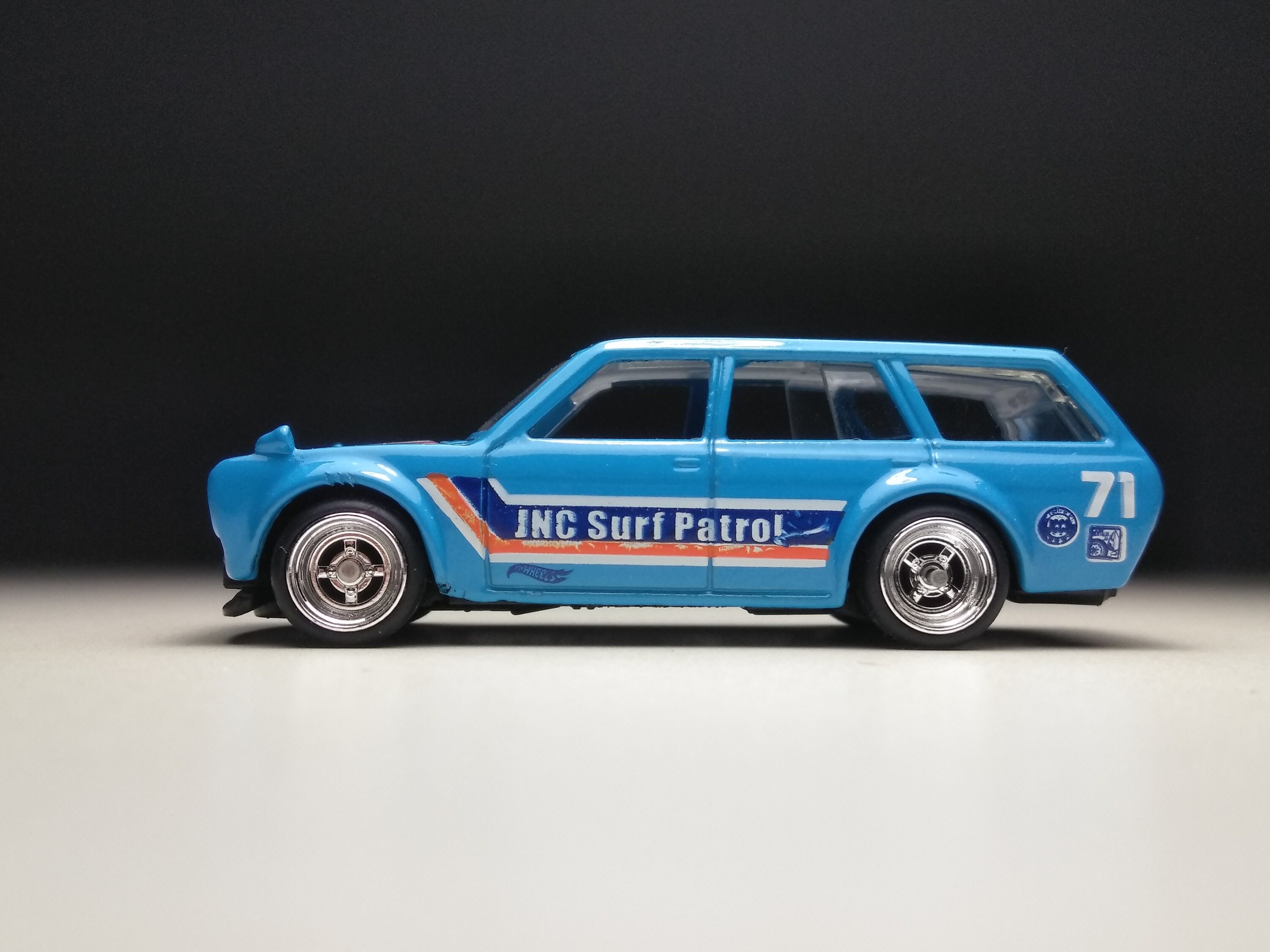 ミニカー Hot Wheels Datsun Bluebird Wagon (510) 2024 Hot Wheels NFTH Garage Series 7 Datsun Bluebird Wagon 510