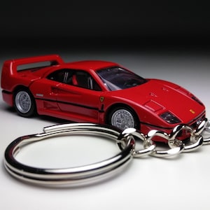 Ferrari F40 Keychain - Etsy