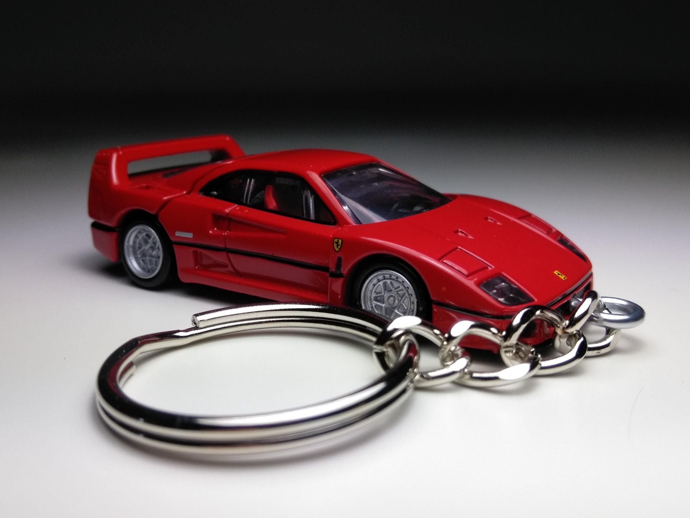 Ferrari F40 Keychain - Etsy