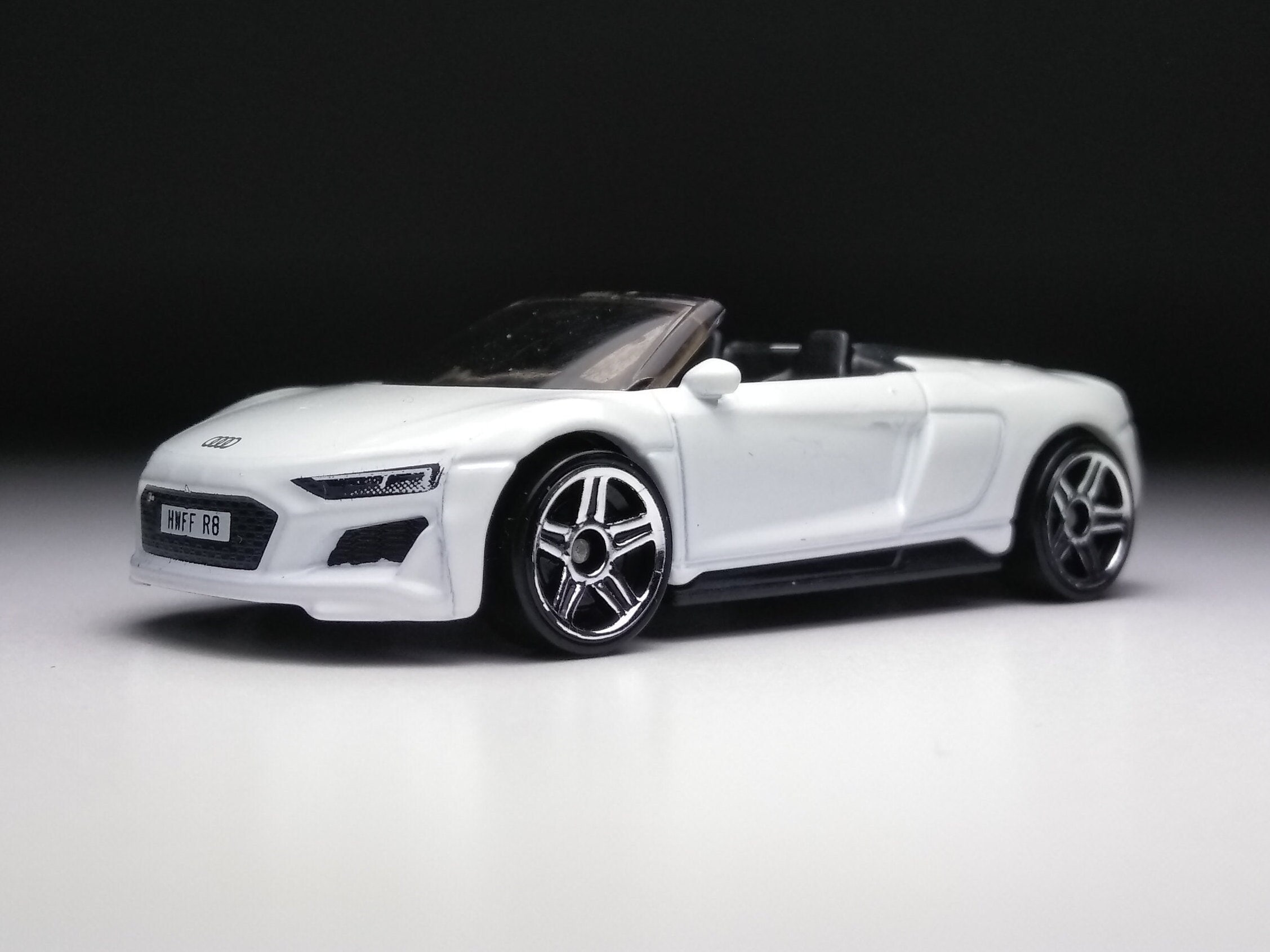 Audi R8 Hot Wheels (Custom plastic wheels)