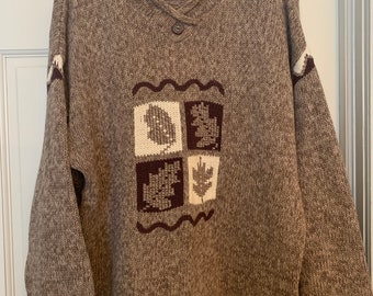 Vintage Womens Christopher Banks Short Sleeve Cardigan Sweater with Cats