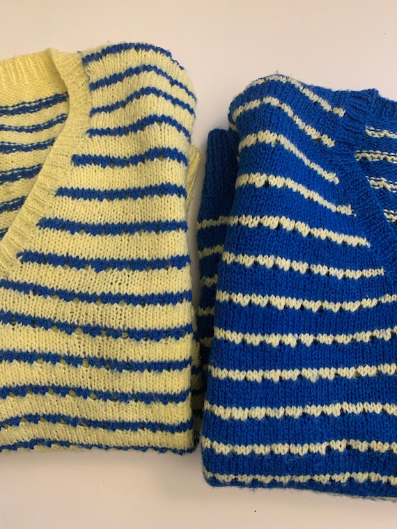 Vintage Handmade Sweater Set