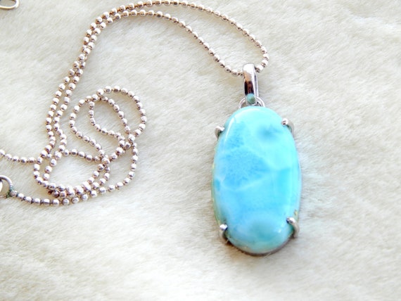 Larimar pendant etsy deals