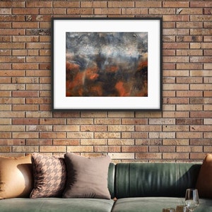 Modern Art Painting: Hand Painted One Of A Kind Oil Painting Unframed