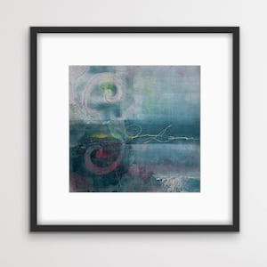 One of a Kind Oil Painting: Boho Wall Decor Unframed