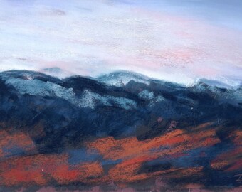 Original Landscape Pastel Paintings - Unframed Artwork