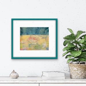 Original Oil Painting: Abstract Oil Painting Unframed