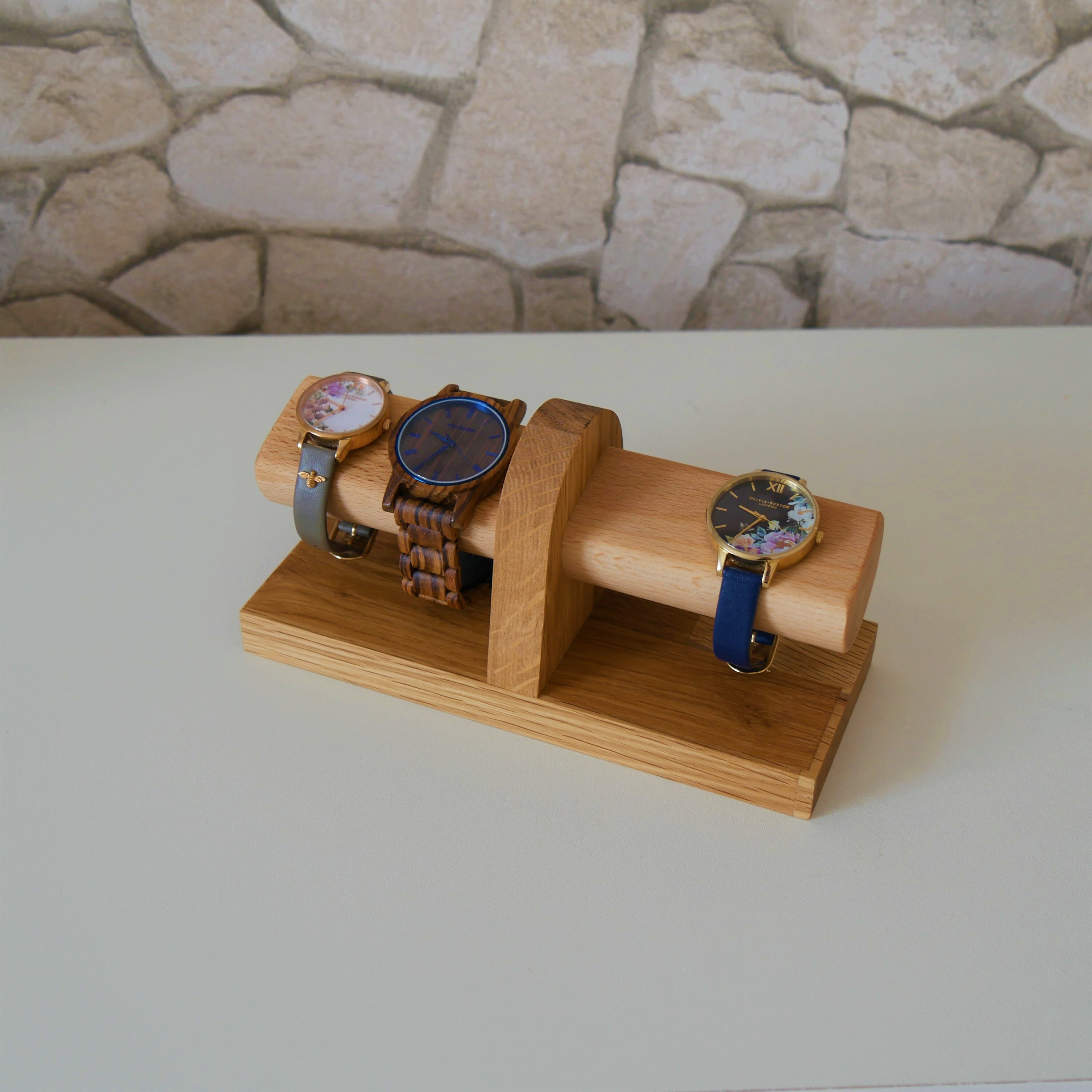 Uhrenständer für 4 Uhren/Uhrenaufbewahrung/EICHE und BUCHE | Etsy